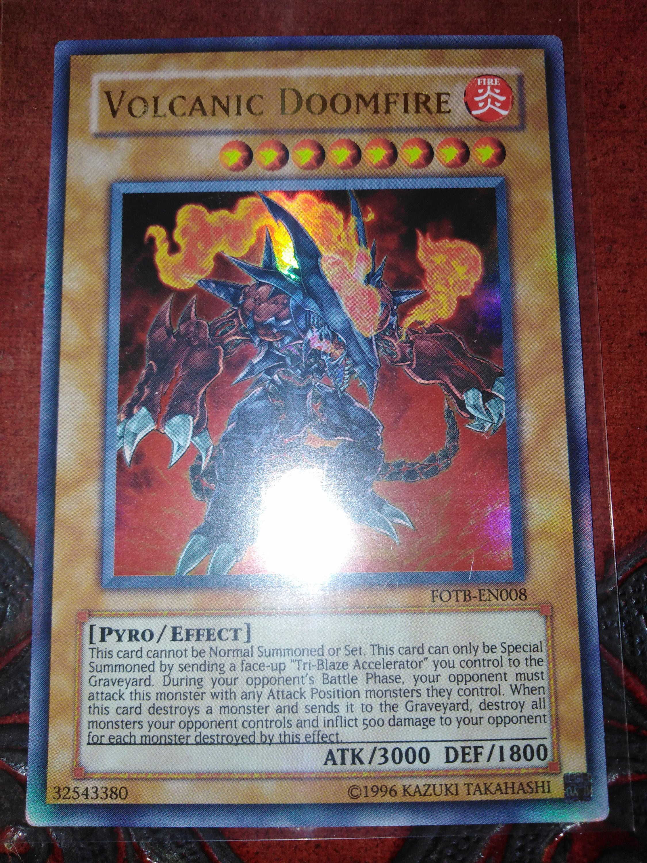 yugioh volcanic doomfire deck Amazon.com: Yu-Gi-Oh! Volcanic Doomfire - SGX1-ENH01 - Secret Rare