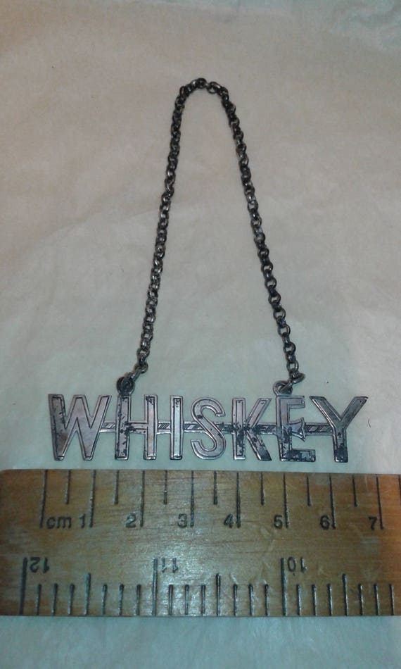 Victorian solid sterling silver Whiskey decanter … - image 2