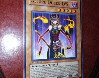 Allure Queen LV5 CDIP-EN007 1st Edition Yugioh Trading Playing