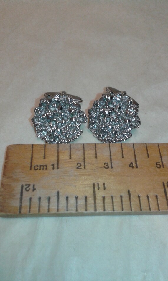 Solid sterling silver handmade druzy effect mens … - image 3