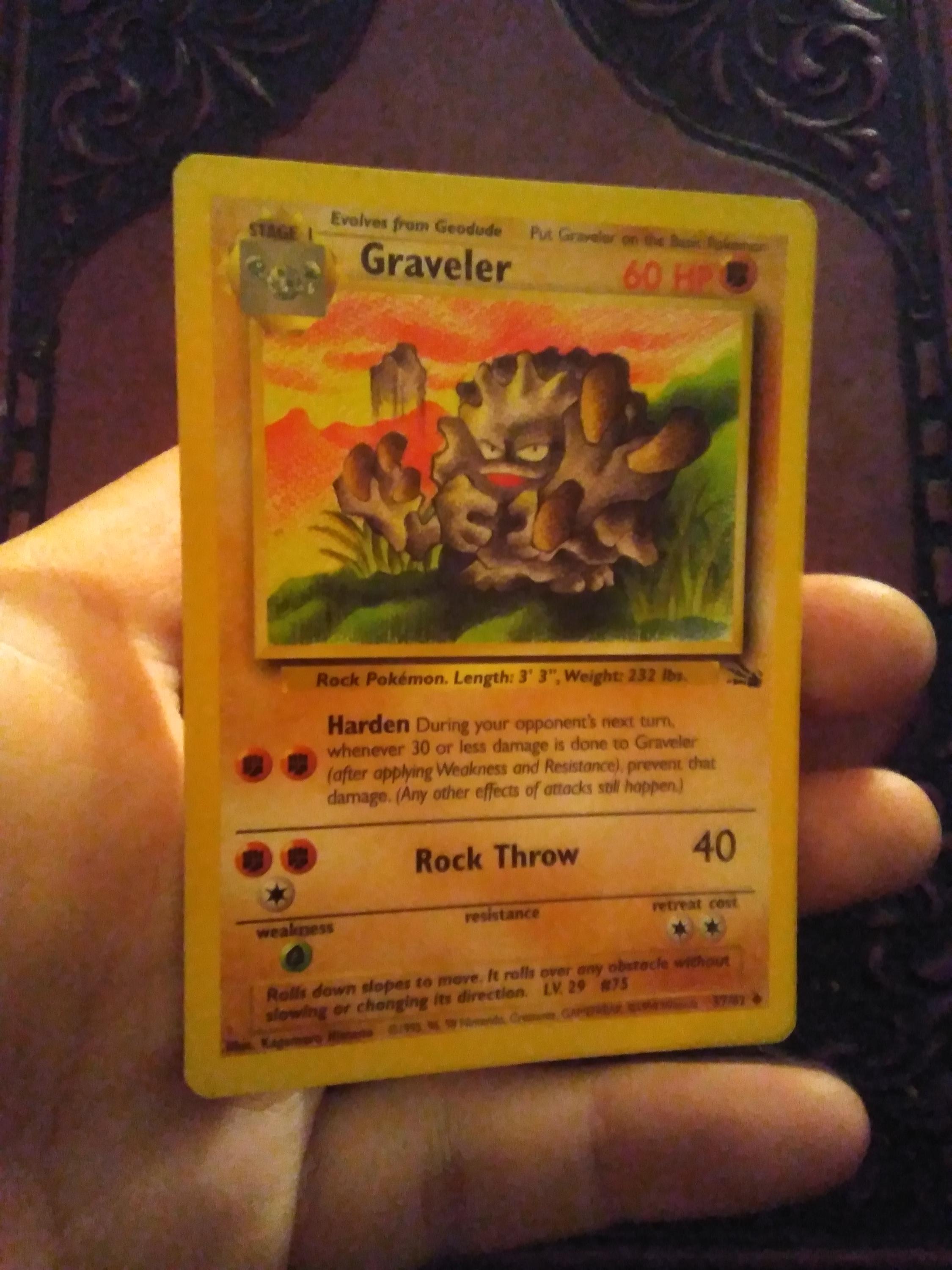 1995 graveler pokemon card Graveler (44/83) - Generations