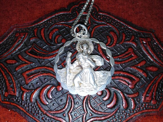 Georg Jensen - St Christopher solid sterling silv… - image 2