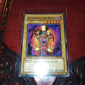 Ilusionista Sem Rosto PMT-P068 1ª Edición Carta de juego coleccionable portuguesa YuGiOh - Prelovedbargains Treasurentreats