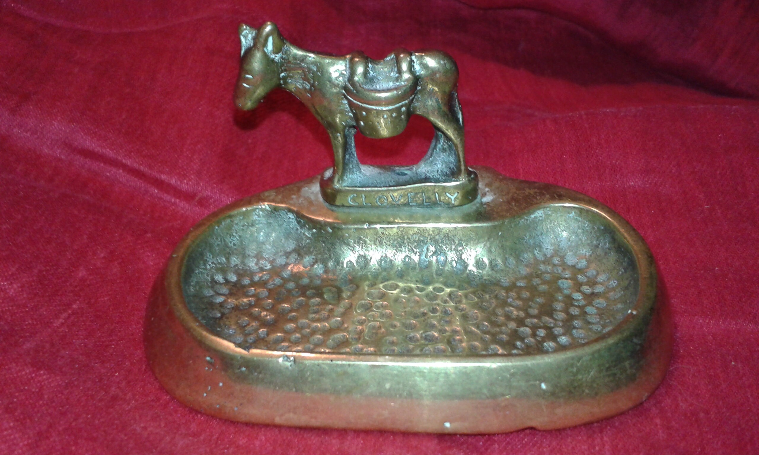 Brass Donkey Ashtray Animal Themed Smoking Gear Paraphernalia Etsy