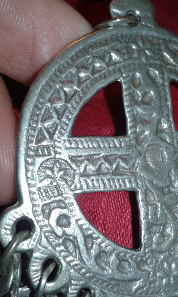 Libyan hallmarked Antique solid .900 silver North… - image 5