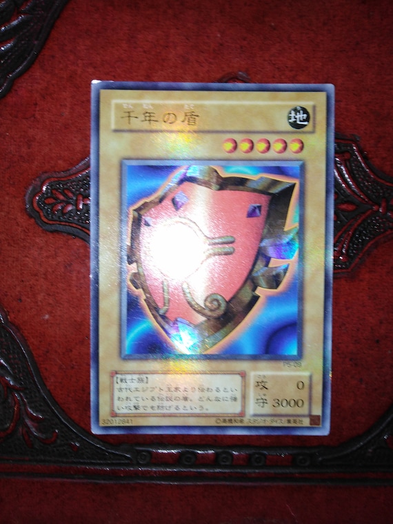 Millennium Shield P5-09 Japanese Yugioh Shiny Holographic Trading Playing  Card - Prelovedbargains Treasurentreats Luxury Boutique - Etsy