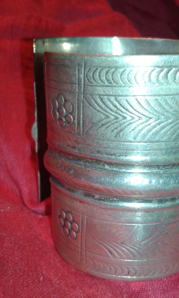 Solid sterling silver antique hallmarked Egyptian… - image 3