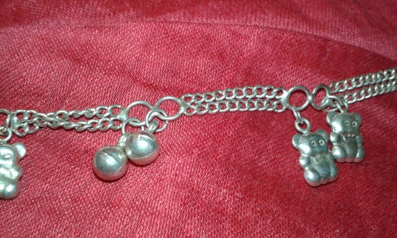 Solid sterling silver jingling jangling bells and… - image 5