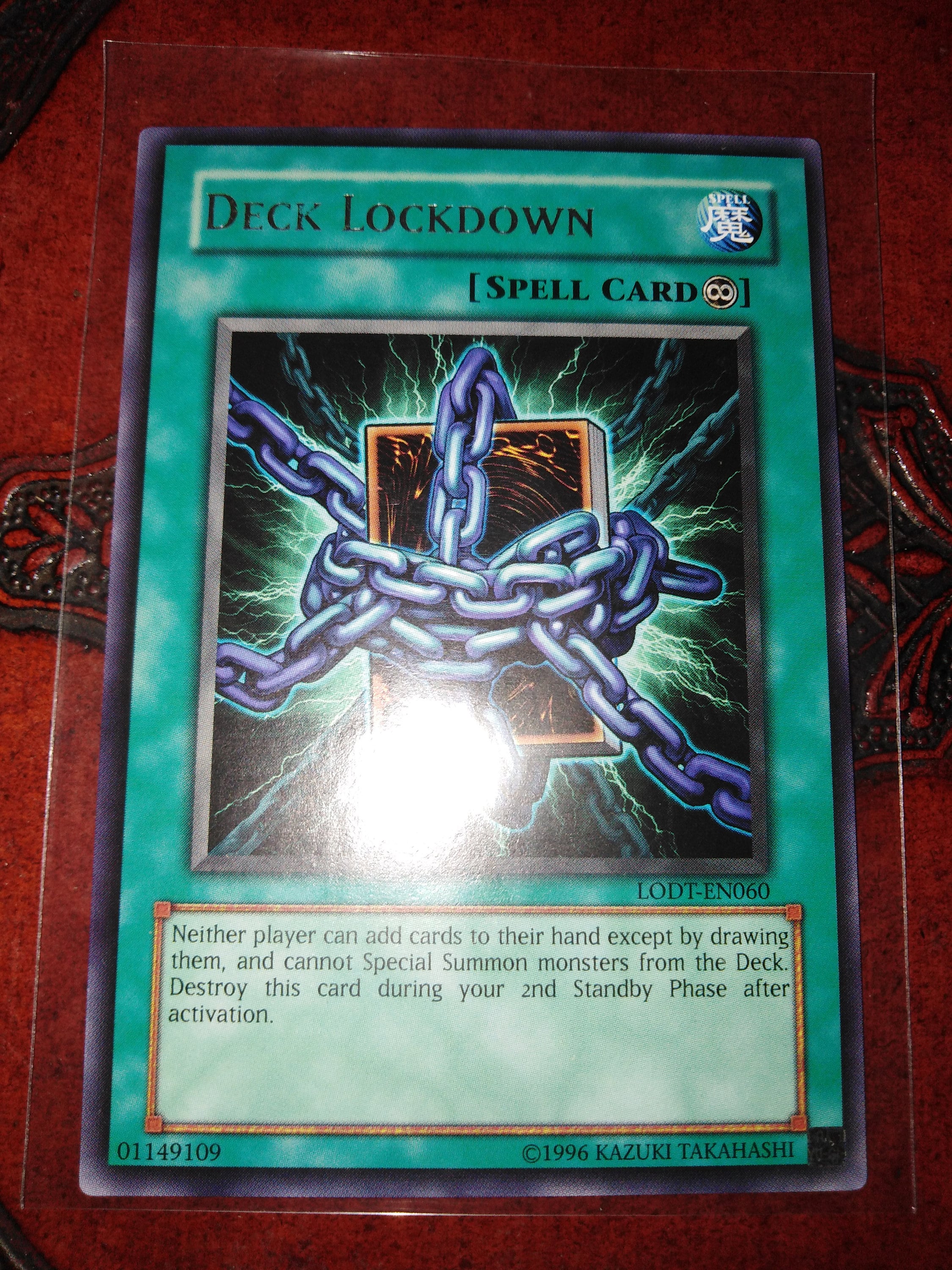 Deck Lockdown - LODT-EN060 Yugioh Trading Playing Card - Prelovedbargains Treasurentreats Luxury Boutique - Etsy Deck Lockdown - LODT-EN060 Yugioh Trading Playing Card - Prelovedbargains Treasurentreats Luxury Boutique - Etsy