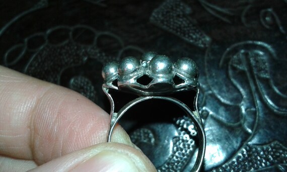 Solid sterling silver Middle Eastern handmade wom… - image 9