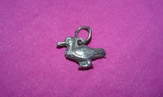 JERWLI Oca galline anatra collana in argento sterling ciondolo