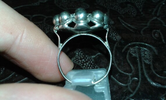 Solid sterling silver Middle Eastern handmade wom… - image 5