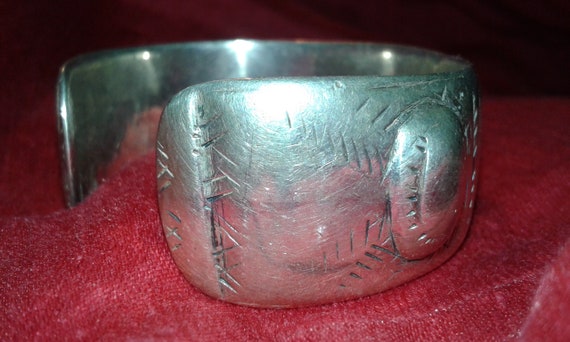 Solid TESTED silver Arabic Islamic artwork tribal… - image 2