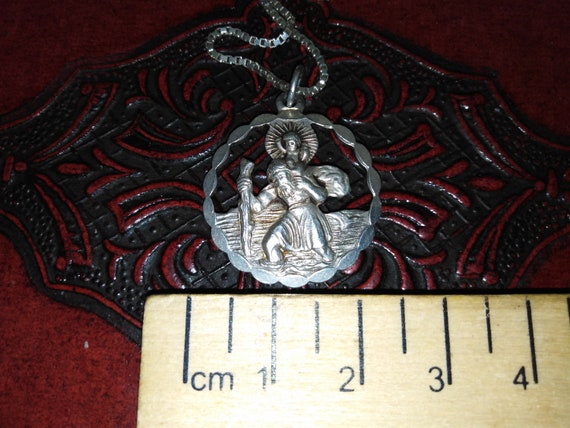 Georg Jensen - St Christopher solid sterling silv… - image 8