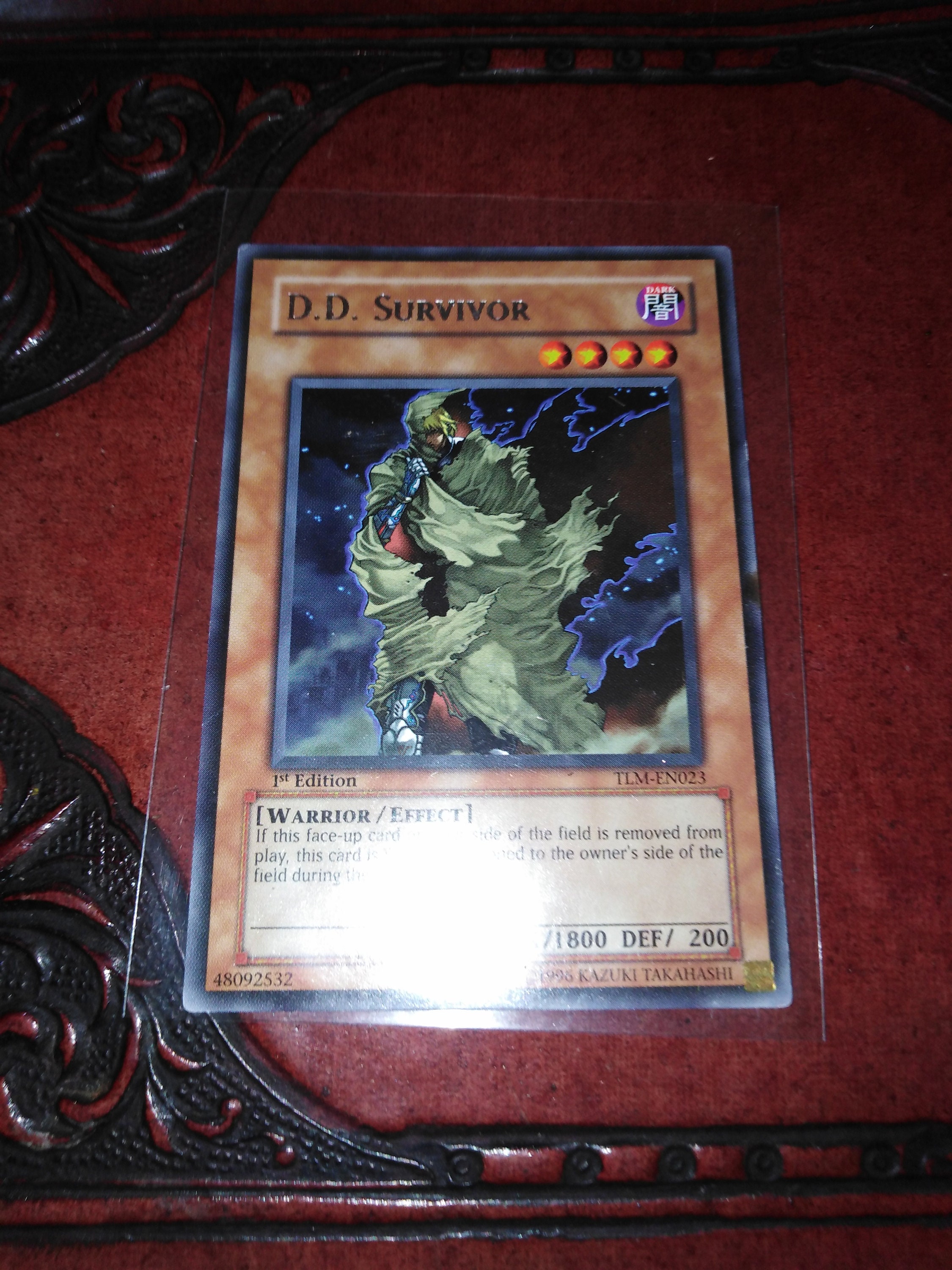 D.D. Survivor TLM-EN023 1st Edition Yugioh Trading Playing Card