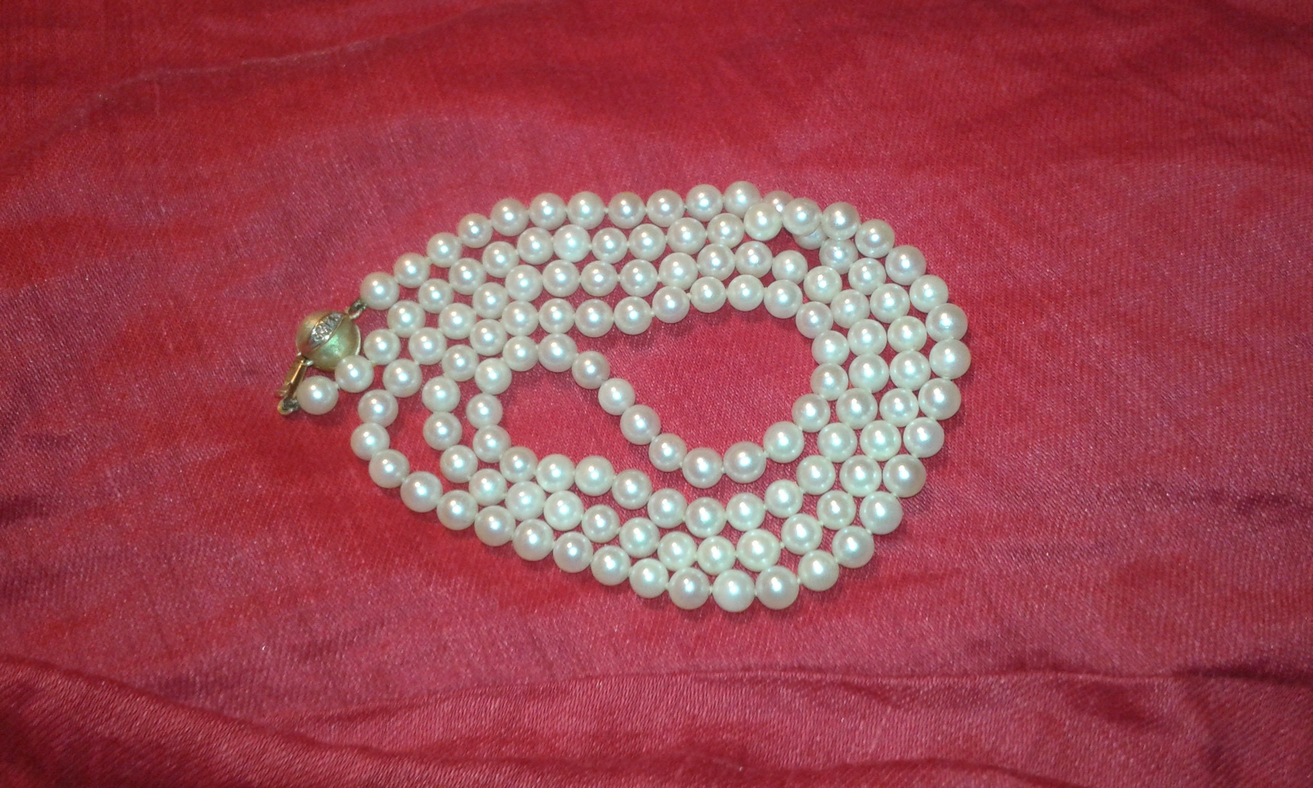 Mikimoto pearl deals necklace extender