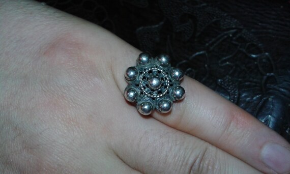 Solid sterling silver Middle Eastern handmade wom… - image 7