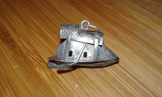 Antique Chinese solid silver handmade hand assemb… - image 3