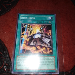BOSS RUSH LEN-FR047 Carte à jouer YuGiOh à collectionner - Prelovedbargains Treasurentreats boutique de luxe