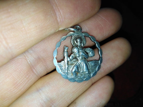 Georg Jensen - St Christopher solid sterling silv… - image 4