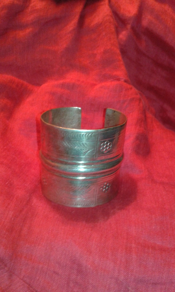 Solid sterling silver antique hallmarked Egyptian… - image 1