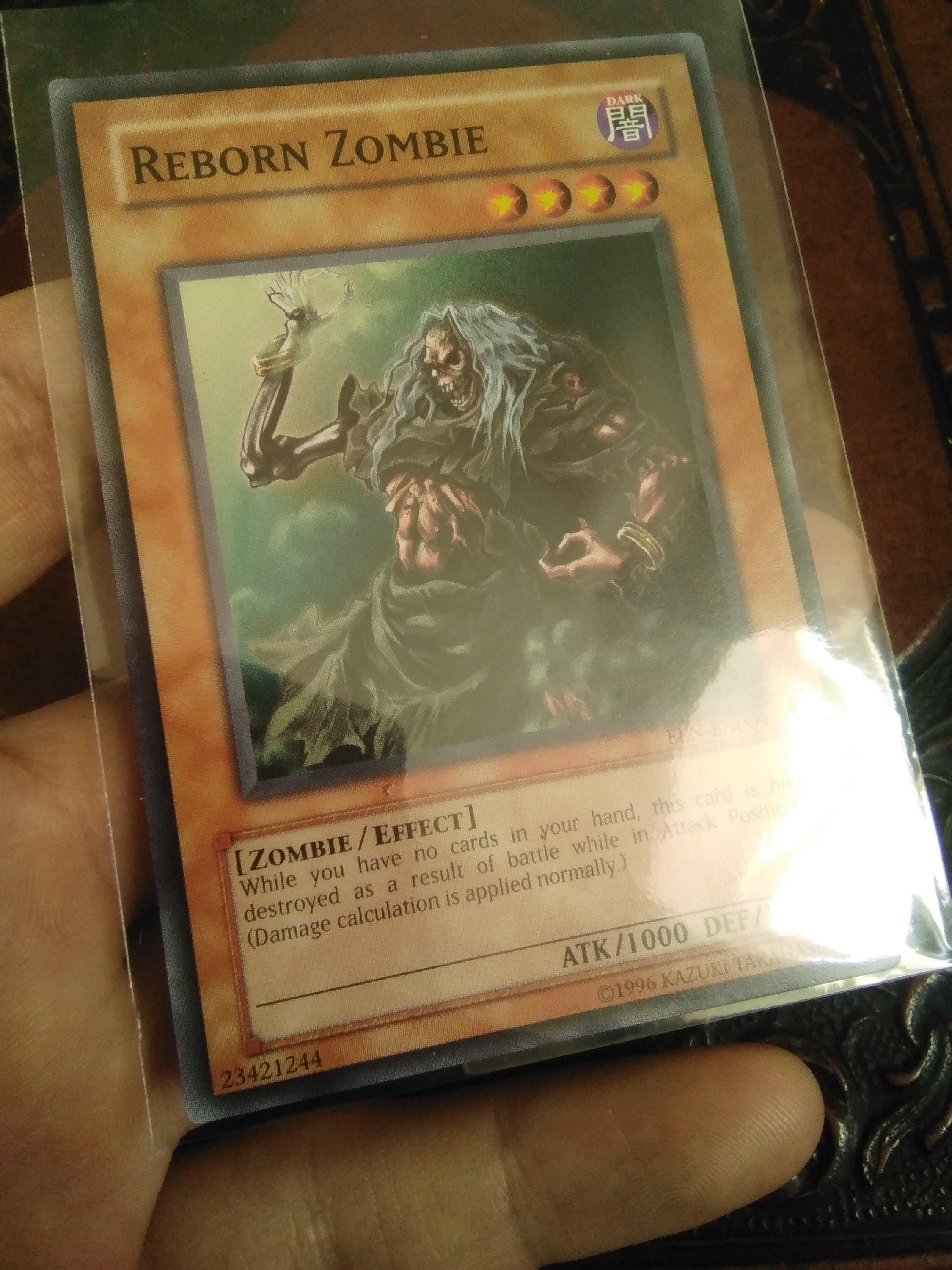 Reborn Zombie - EEN-EN009 Yugioh Trading Playing Card - Treasurentreats  Prelovedbargains Collectible Boutique - Etsy New Zealand