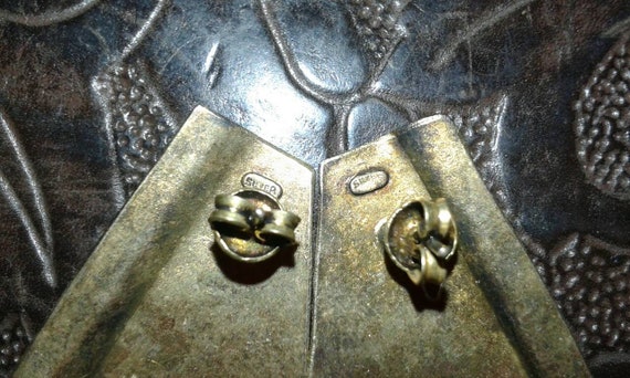 Hand enamelled solid sterling silver with gold gi… - image 3