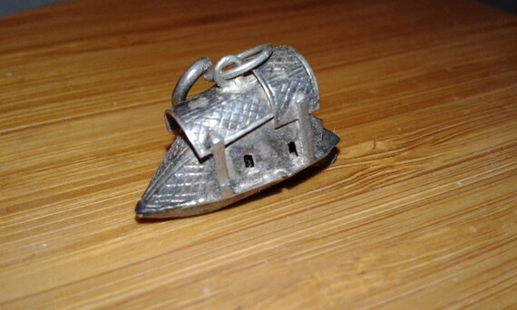 Antique Chinese solid silver handmade hand assemb… - image 1