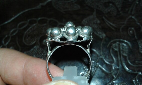 Solid sterling silver Middle Eastern handmade wom… - image 4