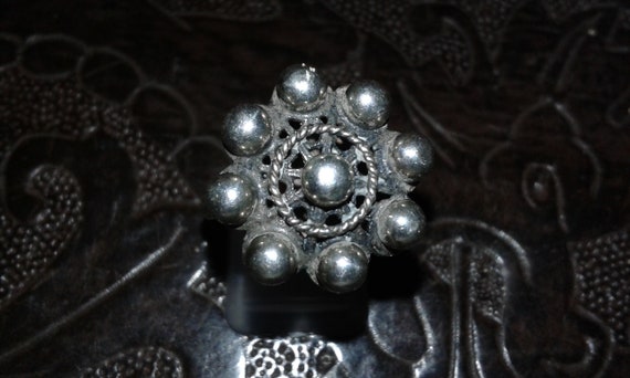 Solid sterling silver Middle Eastern handmade wom… - image 1