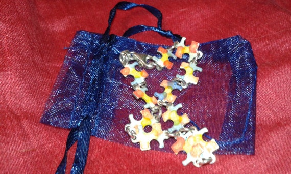 Solid sterling silver handpainted multicolour wat… - image 1