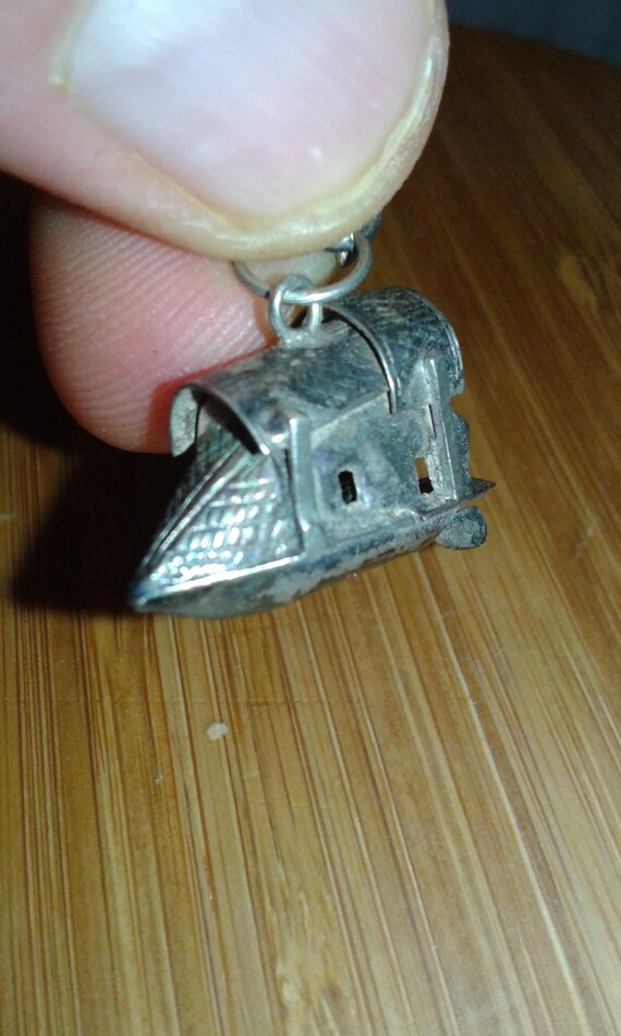 Antique Chinese solid silver handmade hand assemb… - image 5