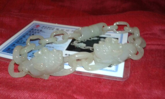 Untreated A Jadeite Jade interlocking interlockin… - image 2