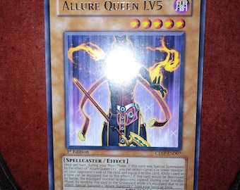 Allure Queen LV5 CDIP-EN007 1st Edition Yugioh Trading Playing