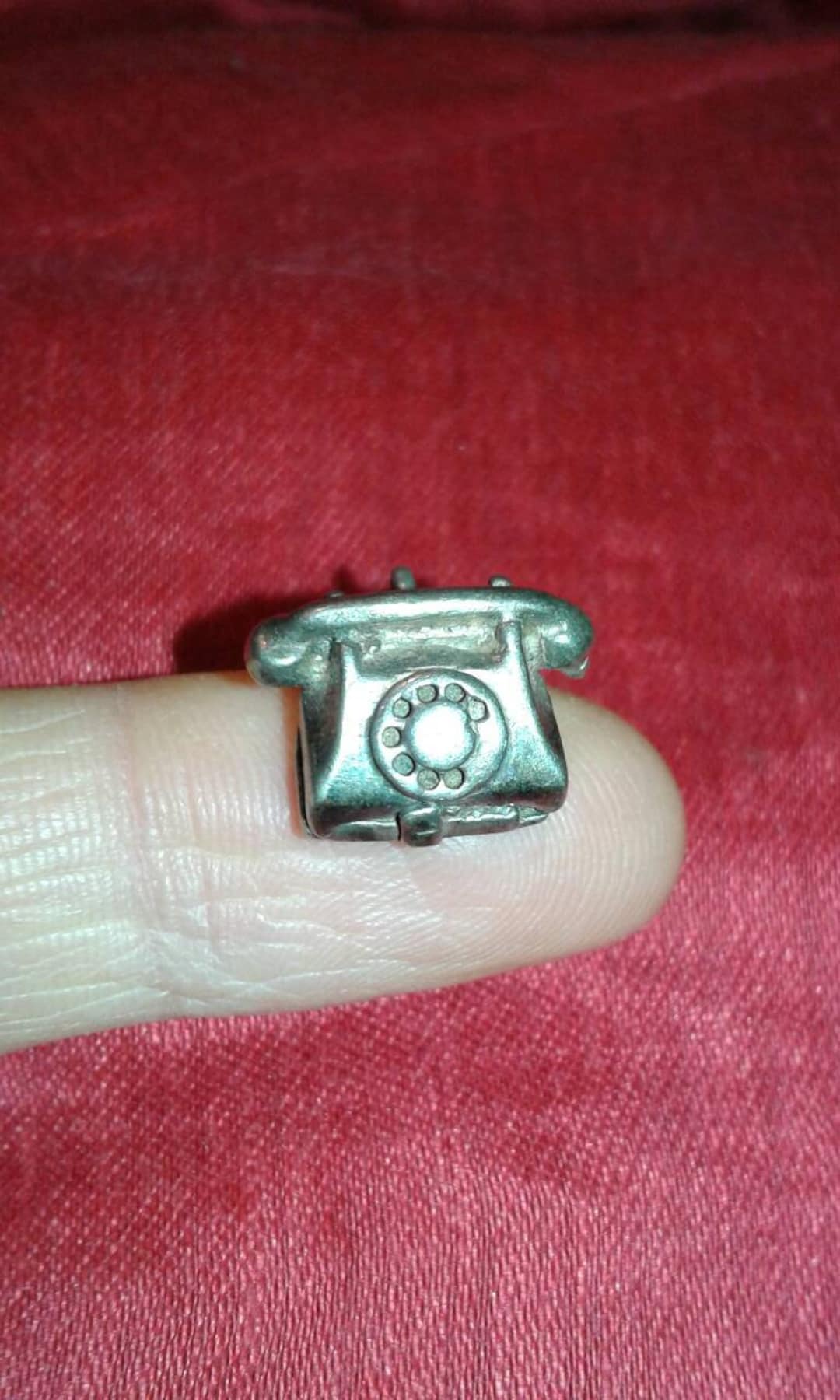 【セール】福袋のファッション通販 Solid Sterling Silver Nuvo Telephone Bracelet Charm Designer その他