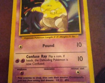 shiny drowzee pokemon card PSA 10 011/023 Classic Blastoise CLK TCG Japanese GEM-  If heads Base Drowzee Yellowed Card Face
