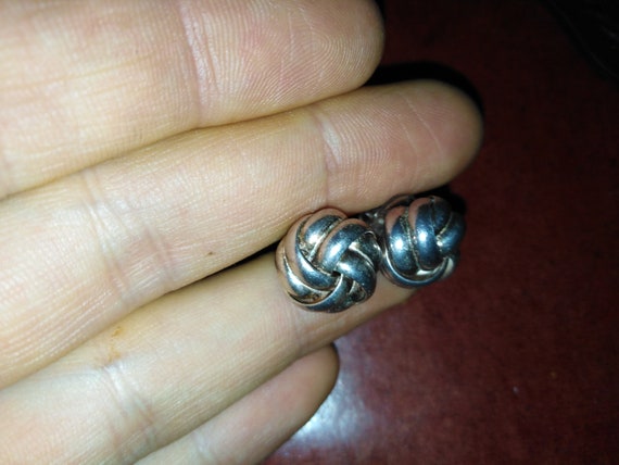 Solid sterling silver intertwist four layers  twi… - image 2