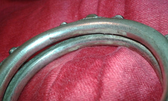 Solid Egyptian hallmarked sterling silver antique… - image 6