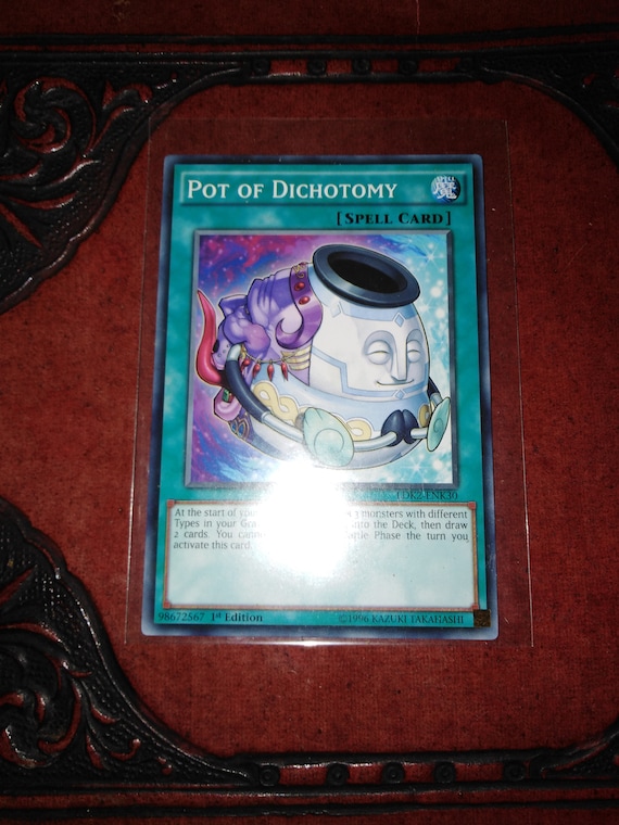 pot deck yugioh YU-GI-OH! - of Greed (YGLD-ENB26) - Yugi's Legendary Decks - 1st Edition draw 2 cards Yu-Gi-Oh: Every 