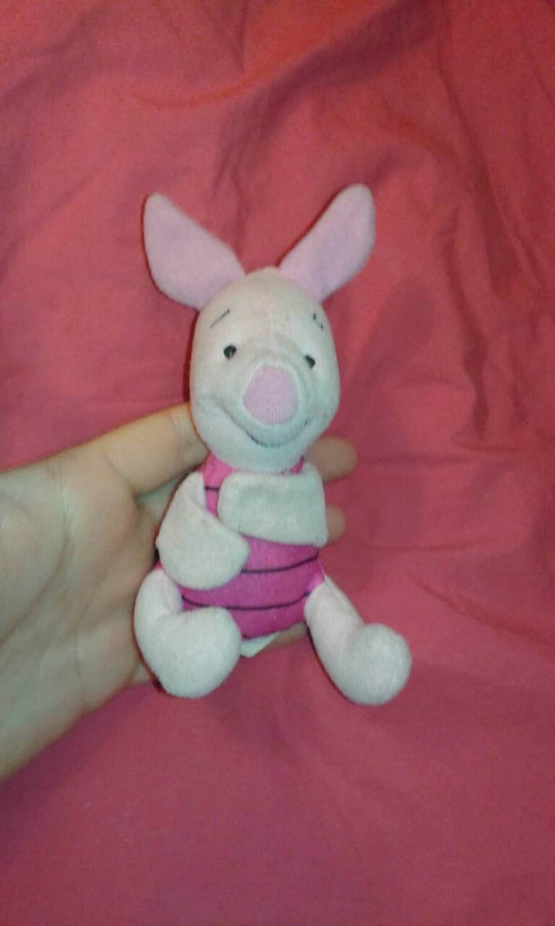 Buy Disney Piglet Winnie the Pooh Childrens Character Plush From 1998  Mcdonalds Happy Meal Online in India