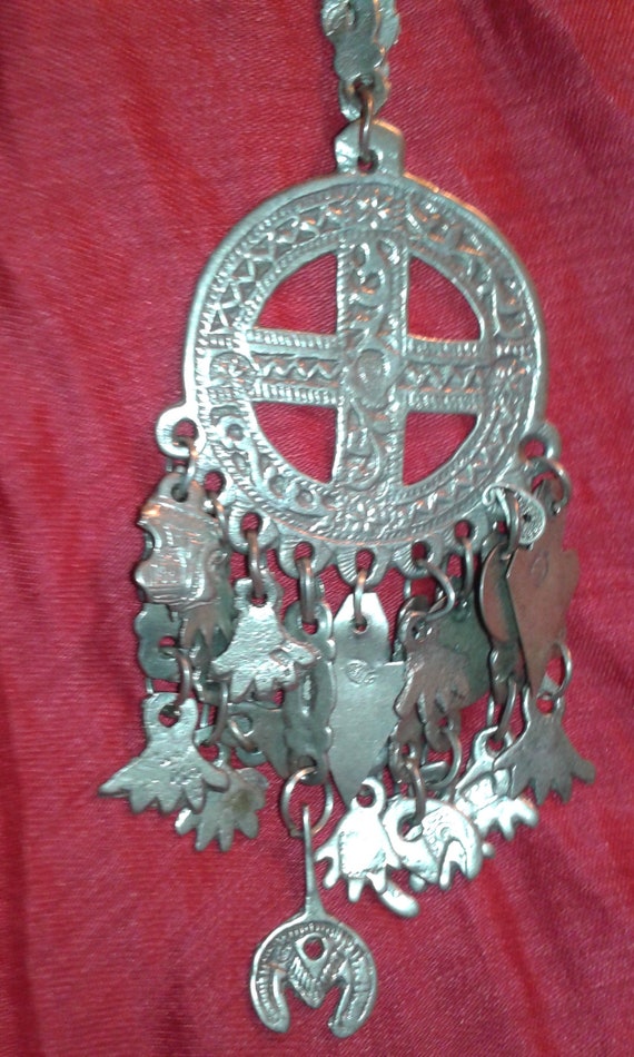 Libyan hallmarked Antique solid .900 silver North… - image 3