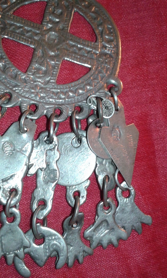 Libyan hallmarked Antique solid .900 silver North… - image 8