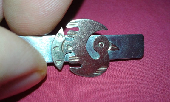 Peruvian 18k solid yellow gold and solid sterling… - image 5