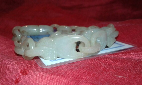 Untreated A Jadeite Jade interlocking interlockin… - image 7