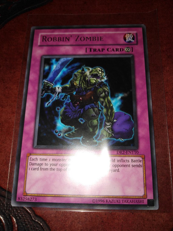 YuGiOh Dark Revelation 2 Rare Robbin' Zombie DR2-EN110