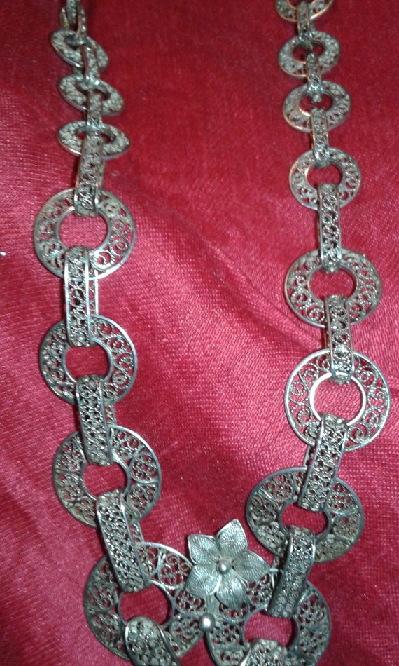 Victorian solid sterling silver double matching f… - image 3