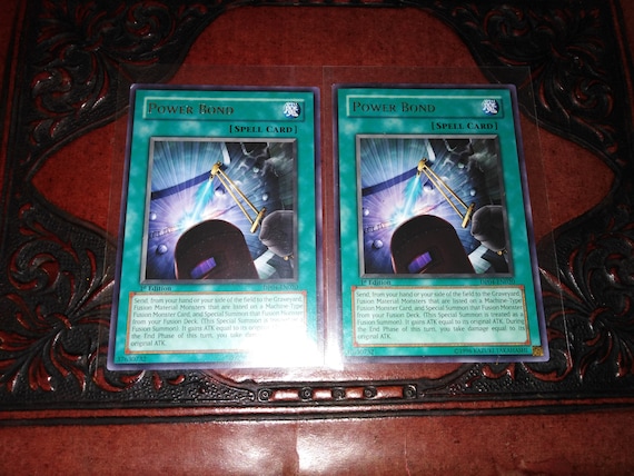 power bond yugioh card LED3-EN022 Yu-Gi-Oh! You will receive the 1st Edition version of this card. Yugioh Power Bond Konami |