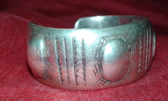 Solid TESTED silver Arabic Islamic artwork tribal… - image 3