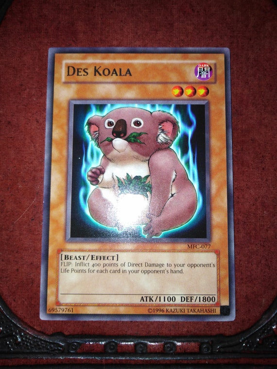 yugioh koala cards Amazon.com: Yu-Gi-Oh! - Big Koala (IOC-004) - Invasion of Chaos - Unlimited  Edition main image 1