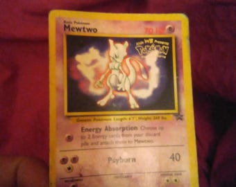 mewtwo pokemon movie card Black Star Promo Kids WB Presents #3 PSA 10 Pokmon Hit Points70 HP Form Mewtwo - Kids WB Presents